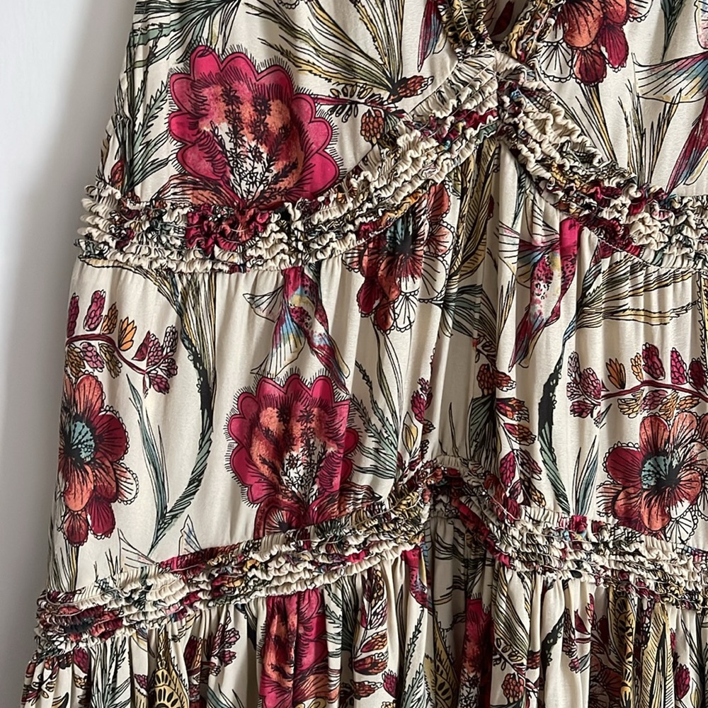 NEW Free People Purple Haze Printed Tunic Top - Picture 4 of 4